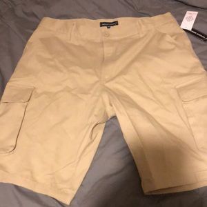 Cargo khaki shorts   Never worn